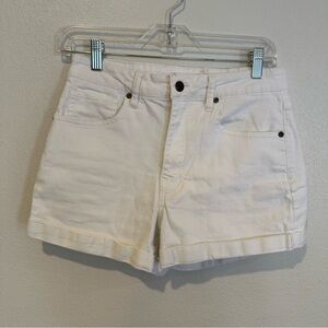 Harper Heritage High Waist White Shorts Size 27